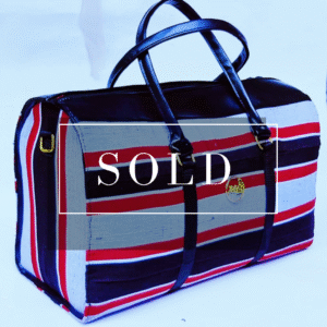 Aso Oke Brown Backpack - Image 6