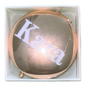 Personalised Rose Gold Mirror - Image 4