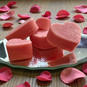 heart shaped wax melt