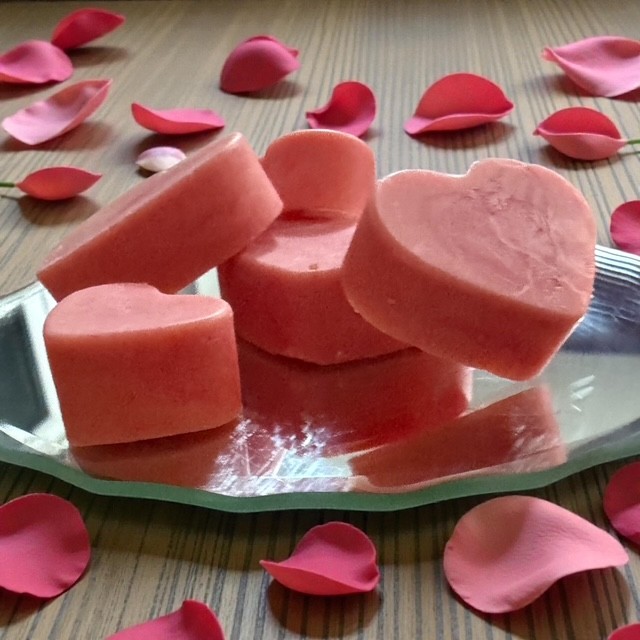 heart shaped wax melt